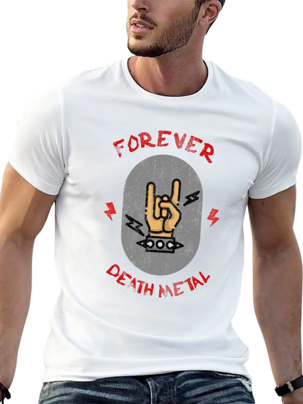 Forever Death Metal Graphic Tee - Rock On! product image 12
