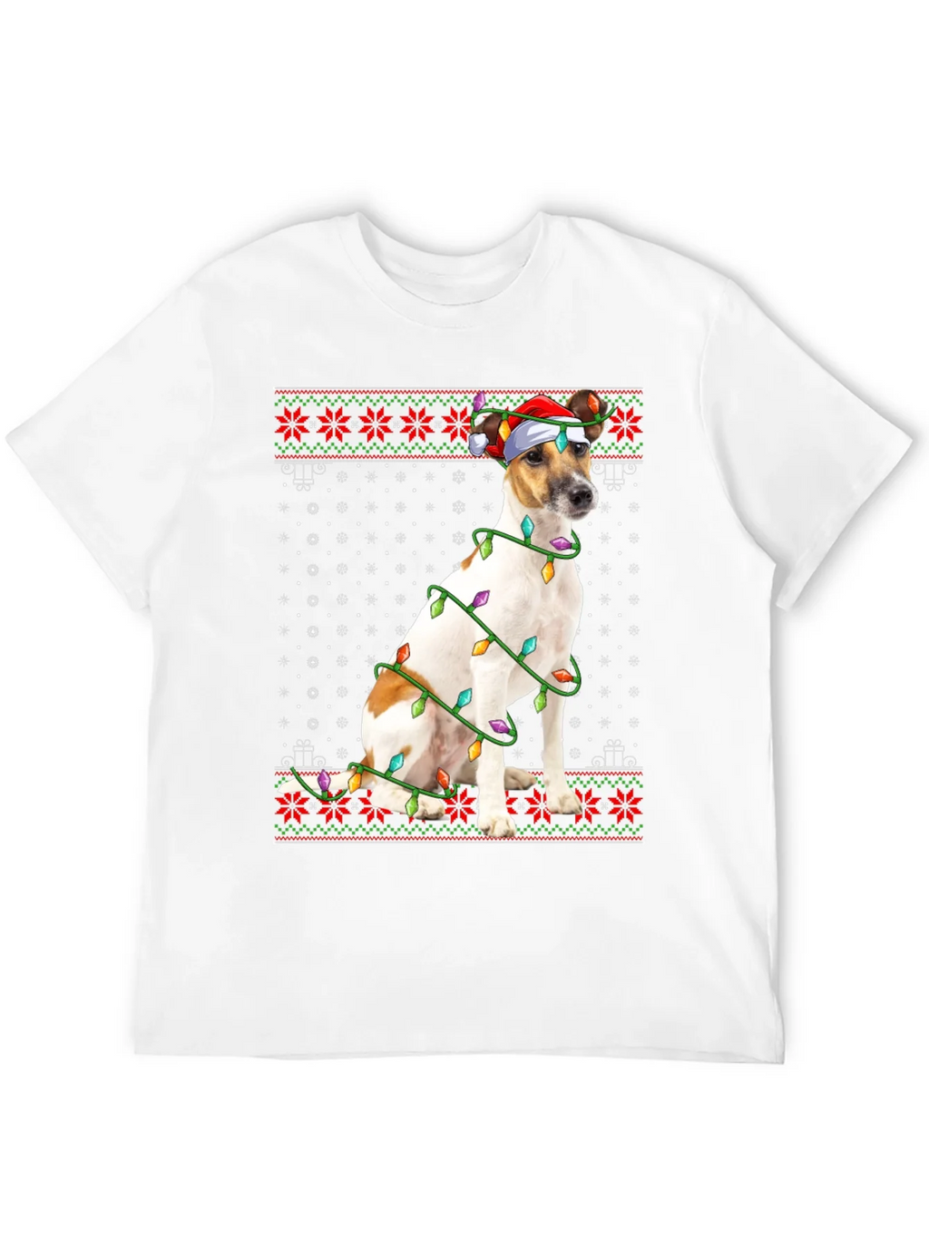 Dog Christmas Lights T-Shirt product image 11