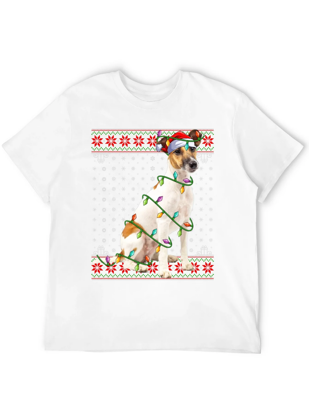 Dog Christmas Lights T-Shirt product image 11