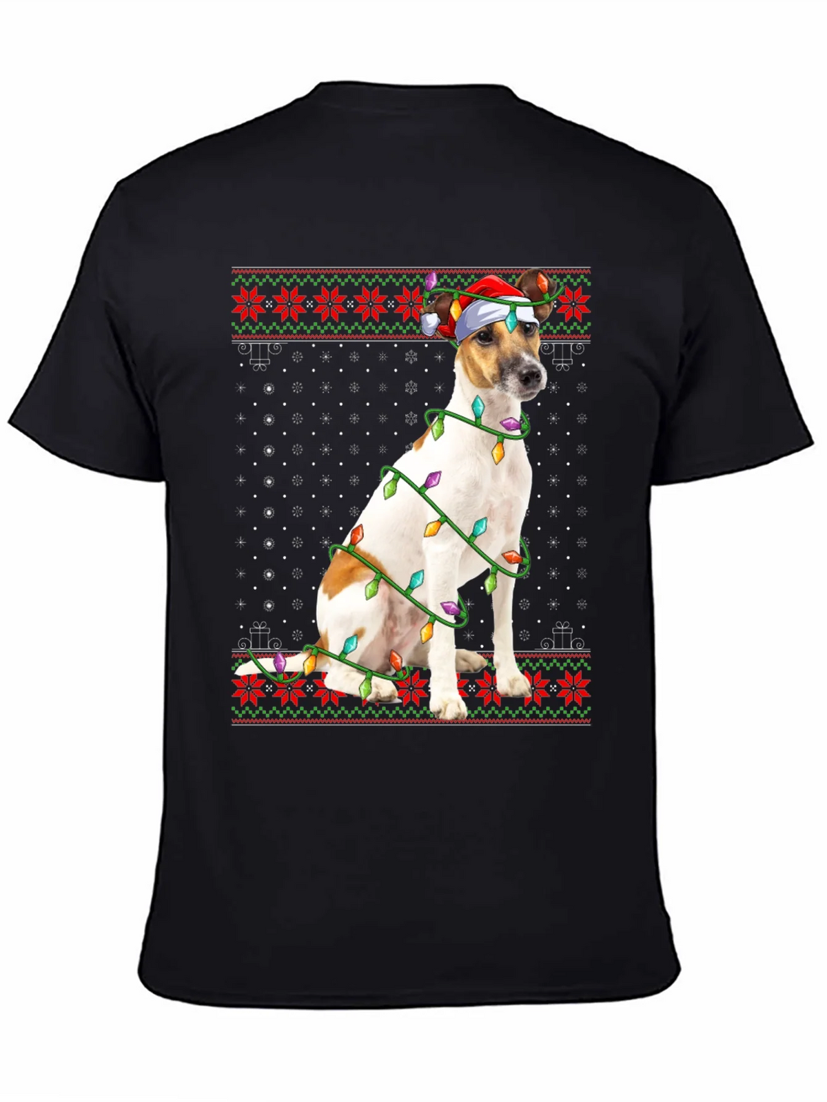 Dog Christmas Lights T-Shirt product image 4
