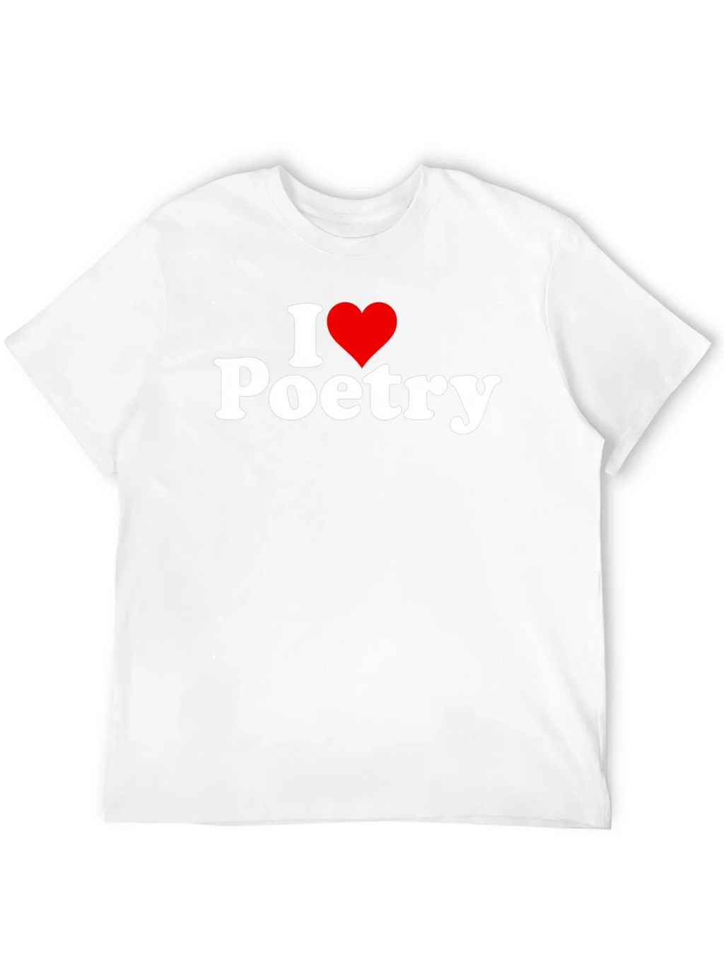 I Heart Poetry Black T-Shirt product image 8