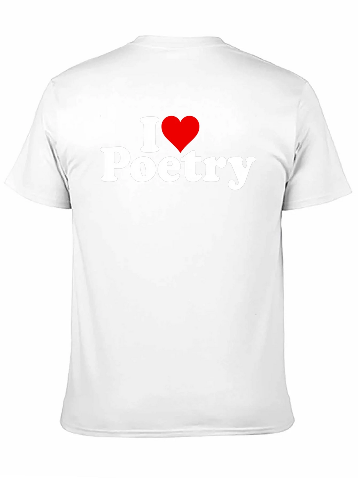 I Heart Poetry Black T-Shirt product image 7