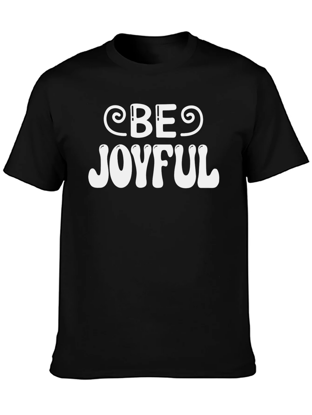Be Joyful Graphic T-Shirt - Black product image 3