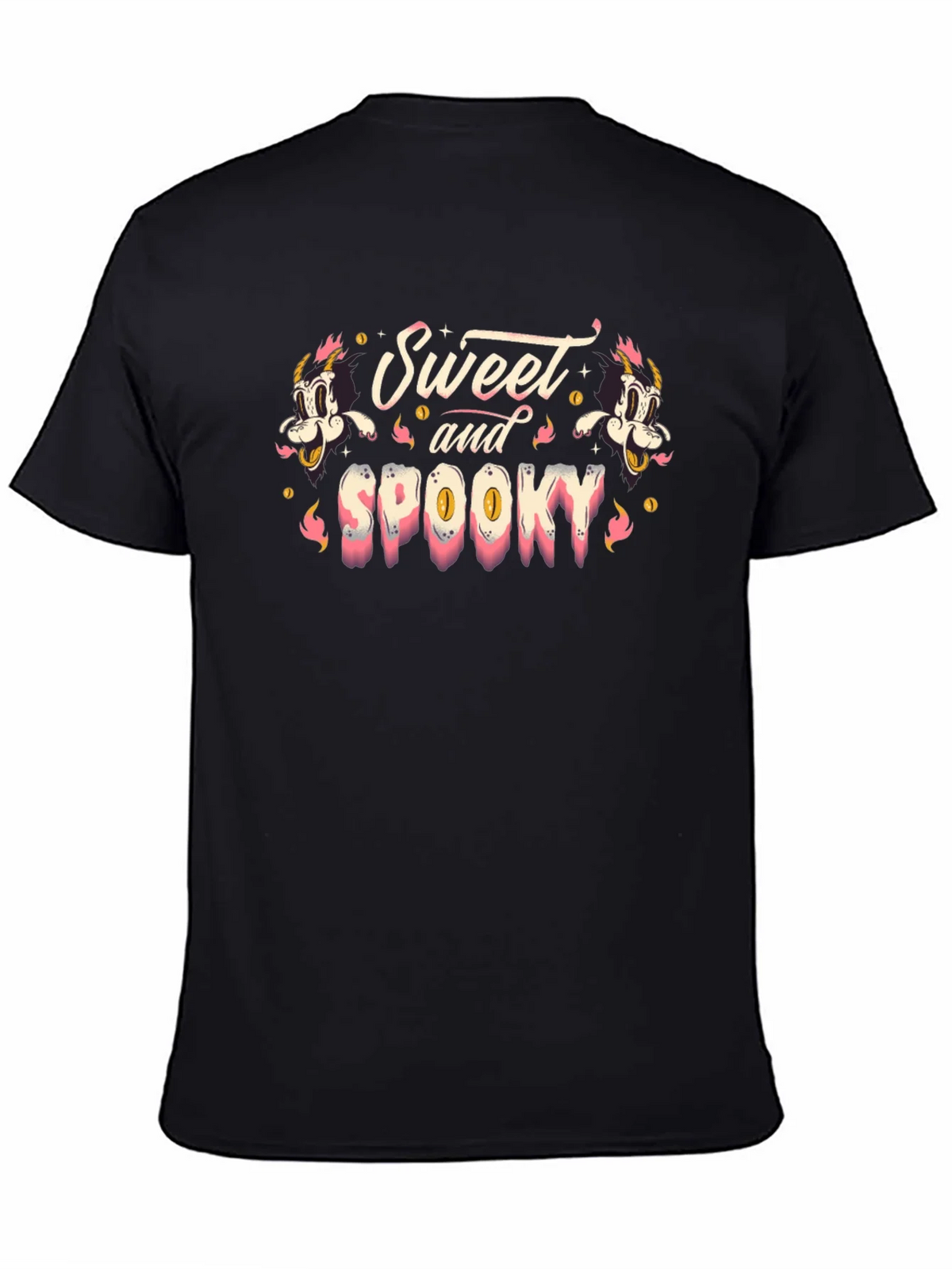 Sweet and Spooky Graphic Print T-Shirt product image 3