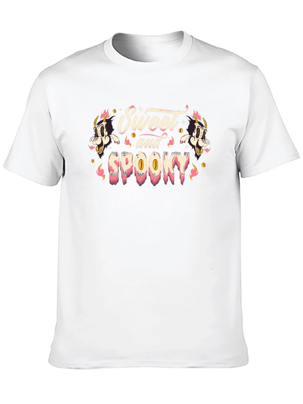 Sweet and Spooky Graphic Print T-Shirt product image 8