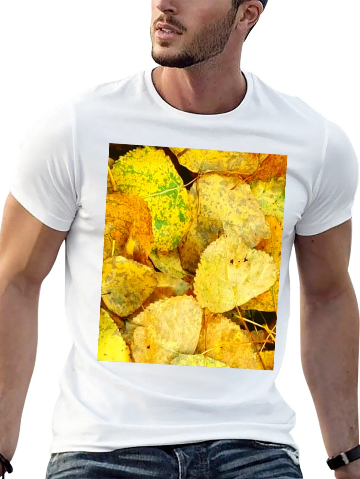 Autumn Leaves Graphic Tee - Nature Inspired Design product image 12
