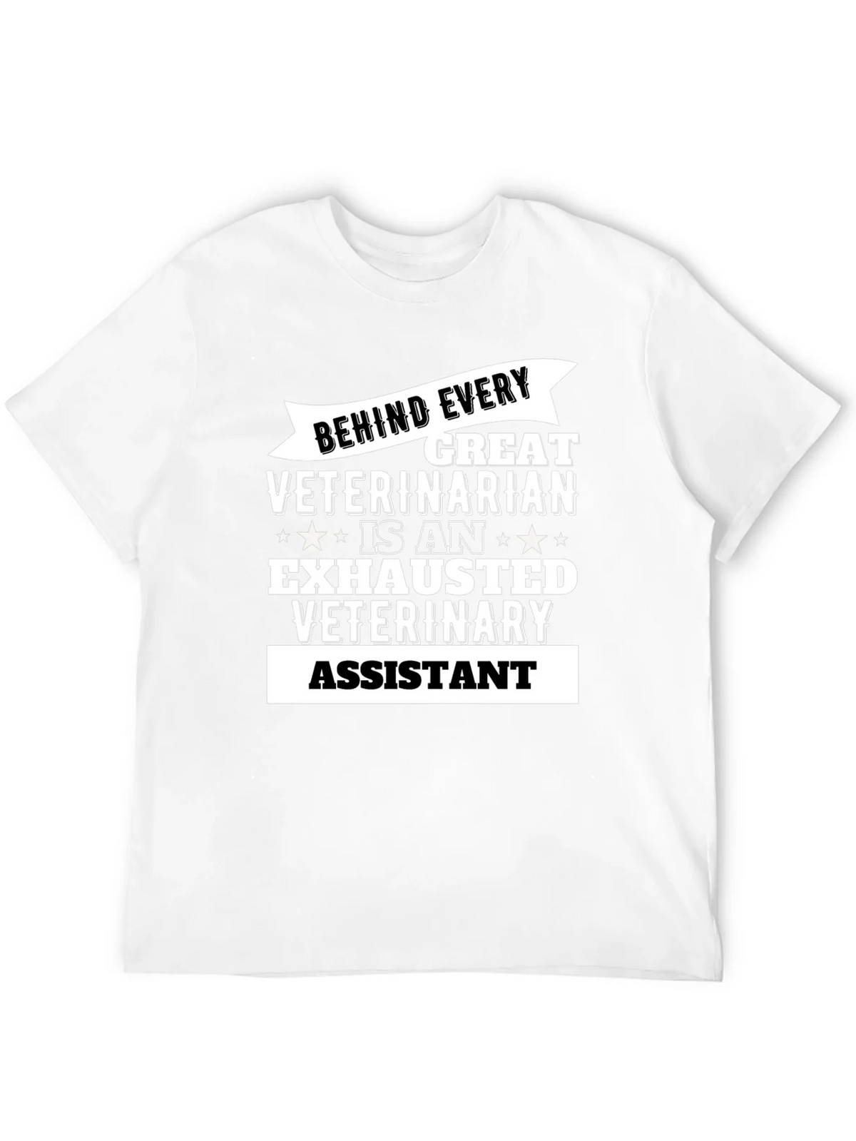 Exhausted Veterinary Assistant T-Shirt product image 11