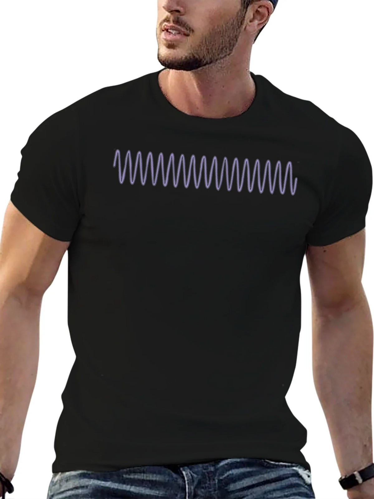 Waveform T-Shirt - Stylish Graphic Tee product image 4