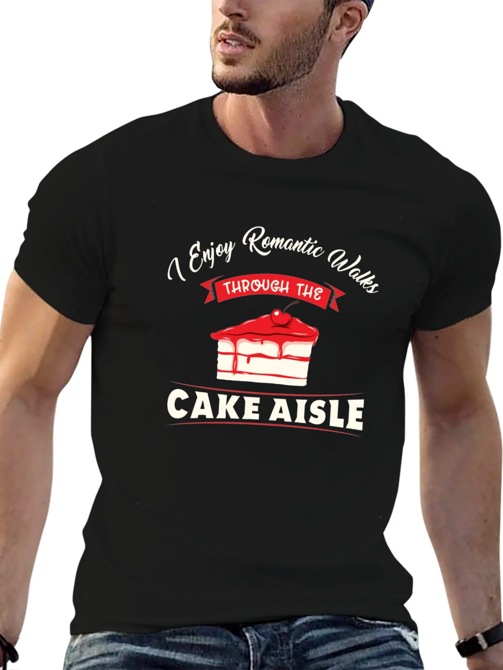 Romantic Walks Cake Aisle Graphic Tee product image 6