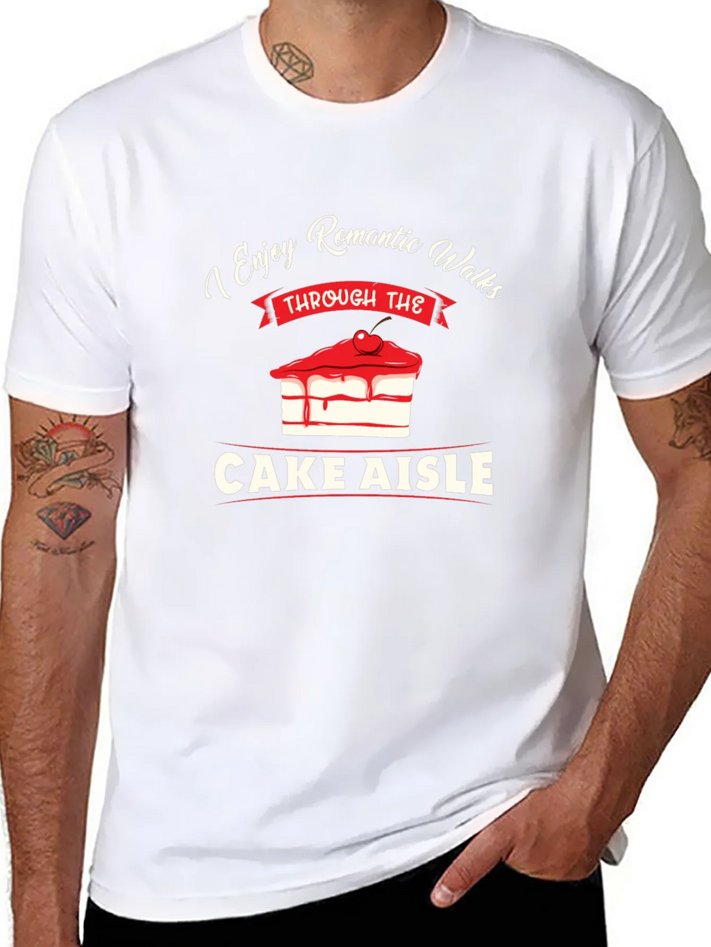 Romantic Walks Cake Aisle Graphic Tee product image 7