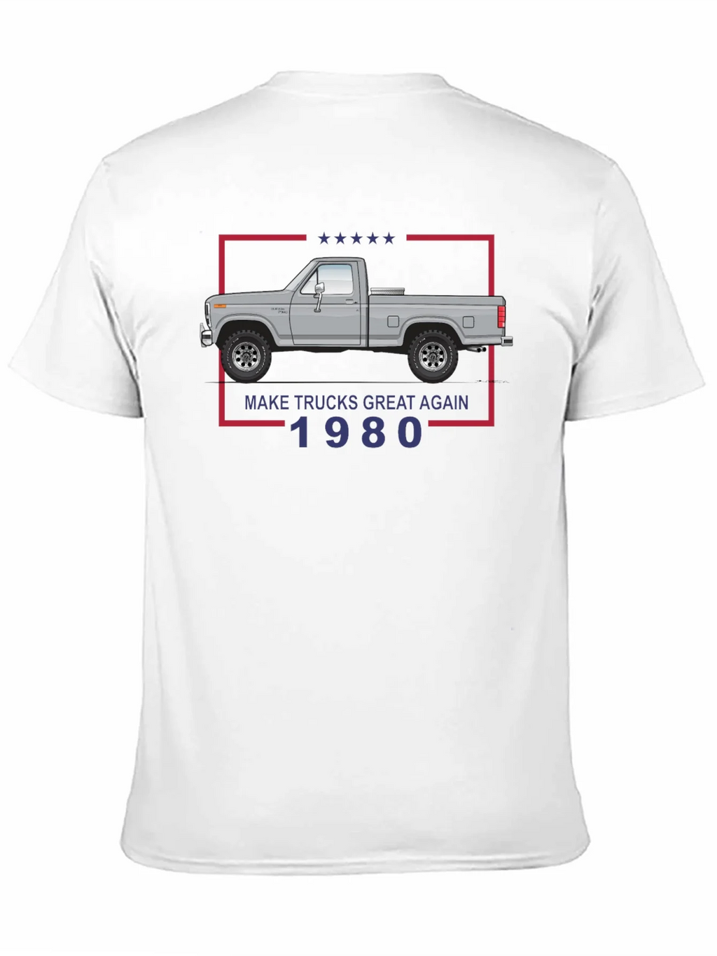 Make Trucks Great Again 1980 T-Shirt product image 10