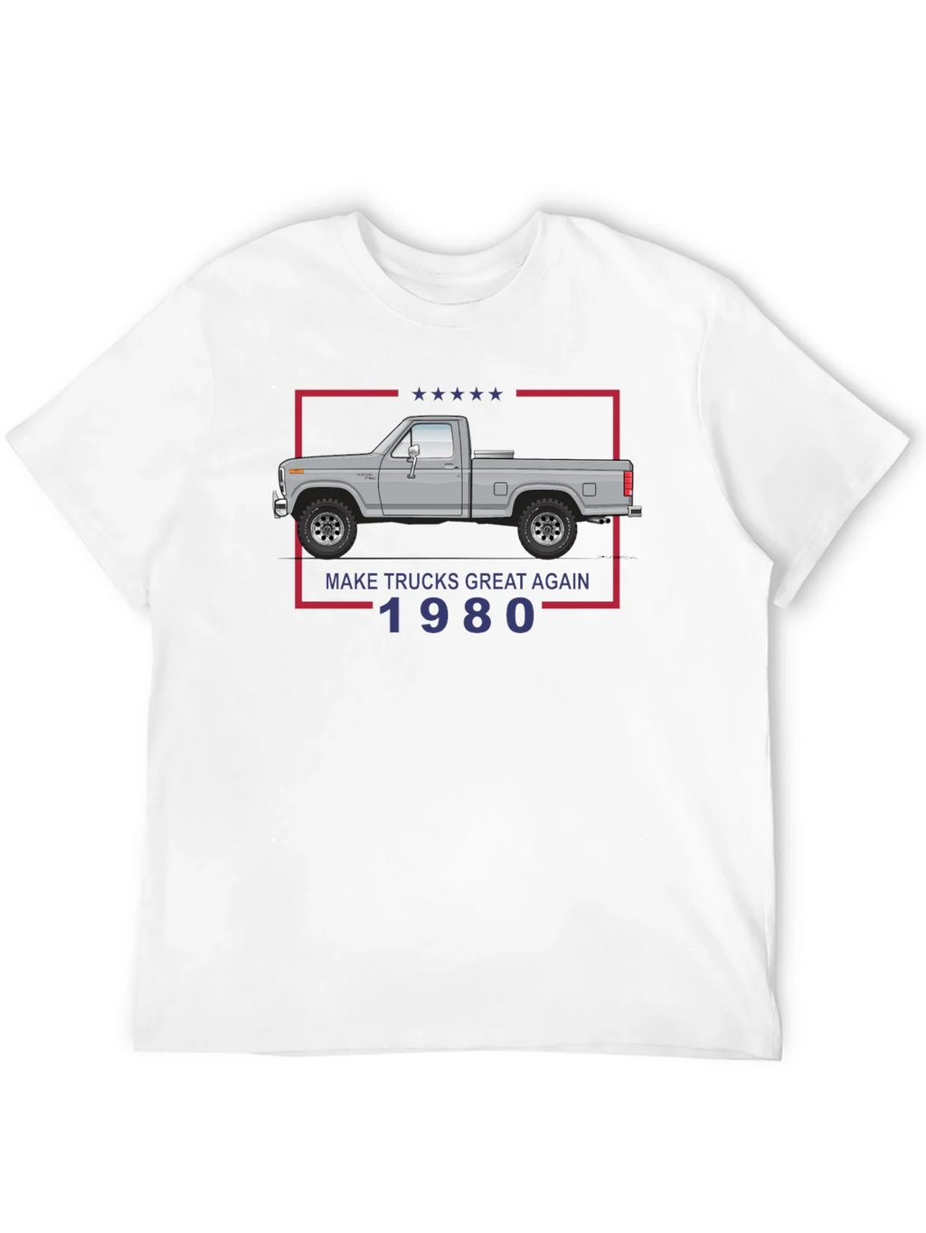 Make Trucks Great Again 1980 T-Shirt product image 11