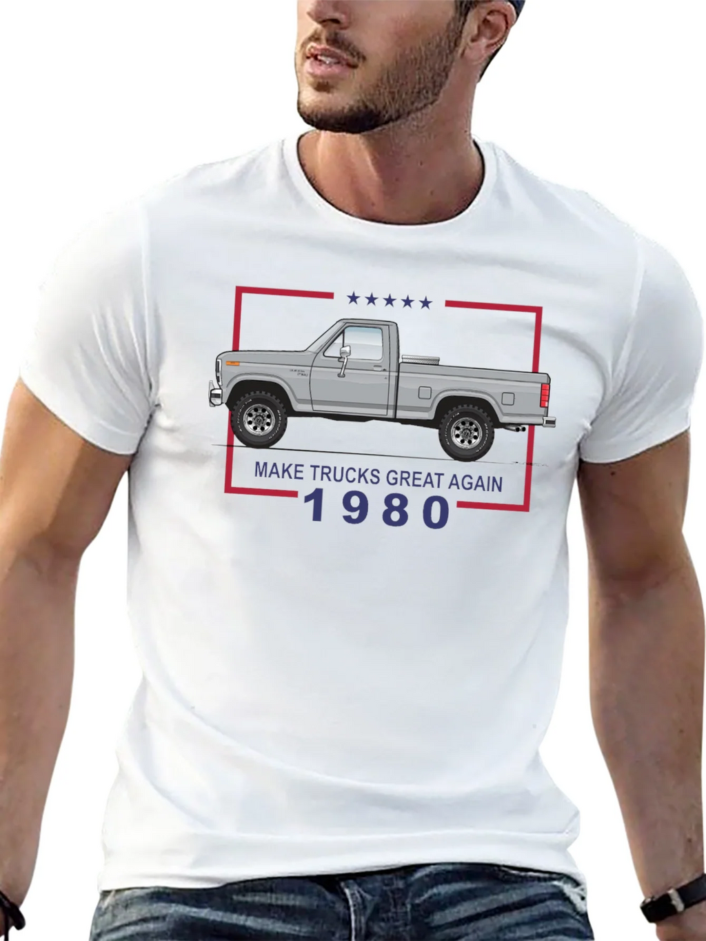 Make Trucks Great Again 1980 T-Shirt product image 12