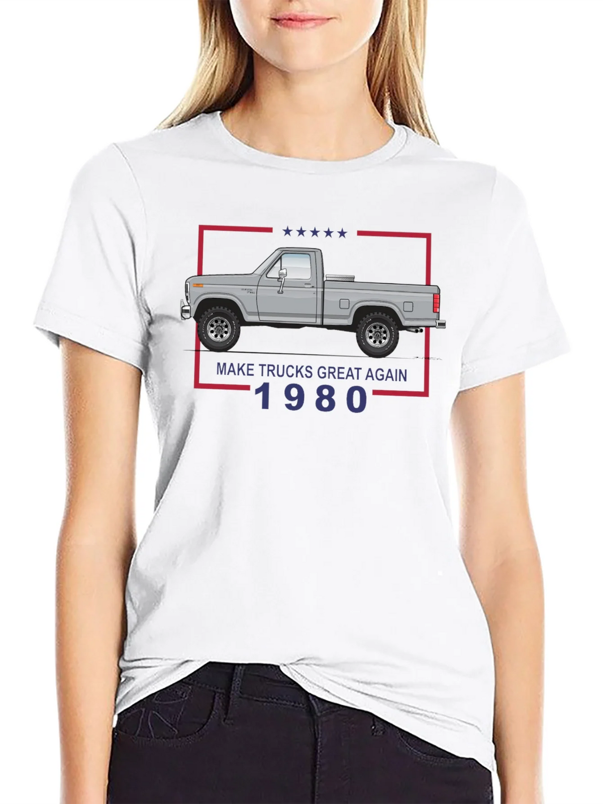 Make Trucks Great Again 1980 T-Shirt product image 8