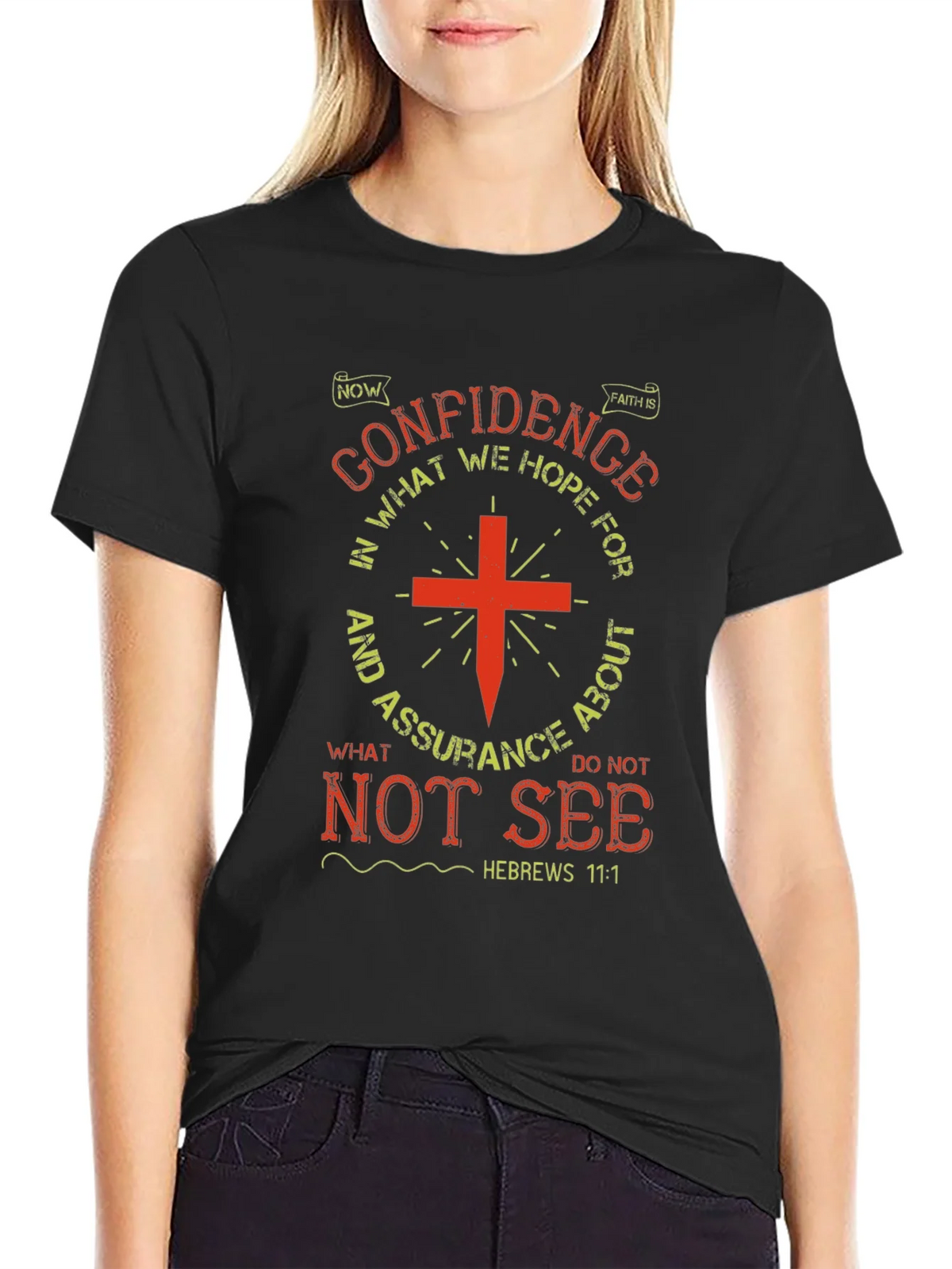 Faith Confidence Hope T-Shirt product image 2