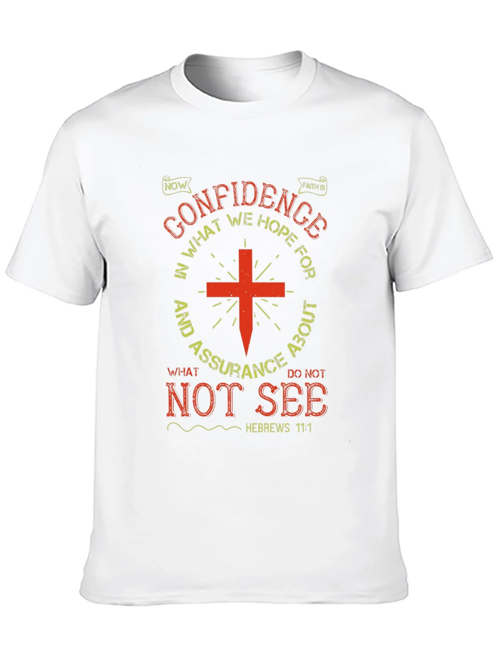 Faith Confidence Hope T-Shirt product image 9
