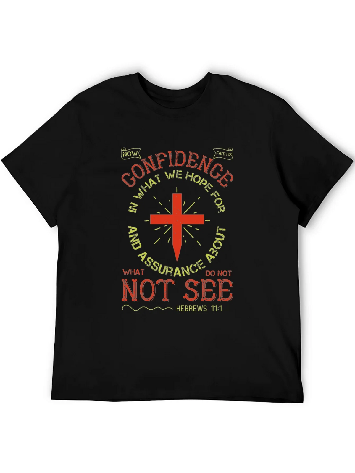 Faith Confidence Hope T-Shirt product image 5