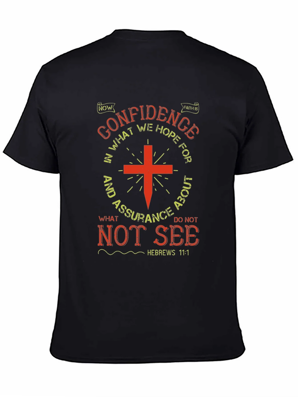 Faith Confidence Hope T-Shirt product image 4