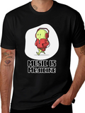 Music is Medicine T-Shirt - Cartoon Character with product image 1