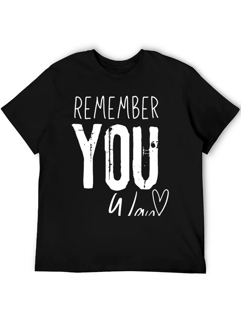 Remember You T-Shirt - Heart Graphic Tee product image 5