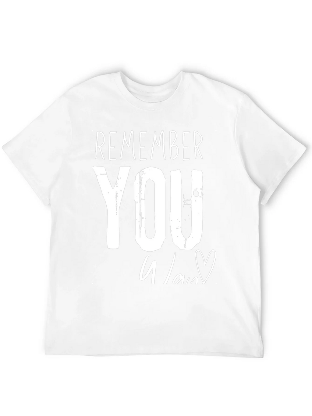 Remember You T-Shirt - Heart Graphic Tee product image 11