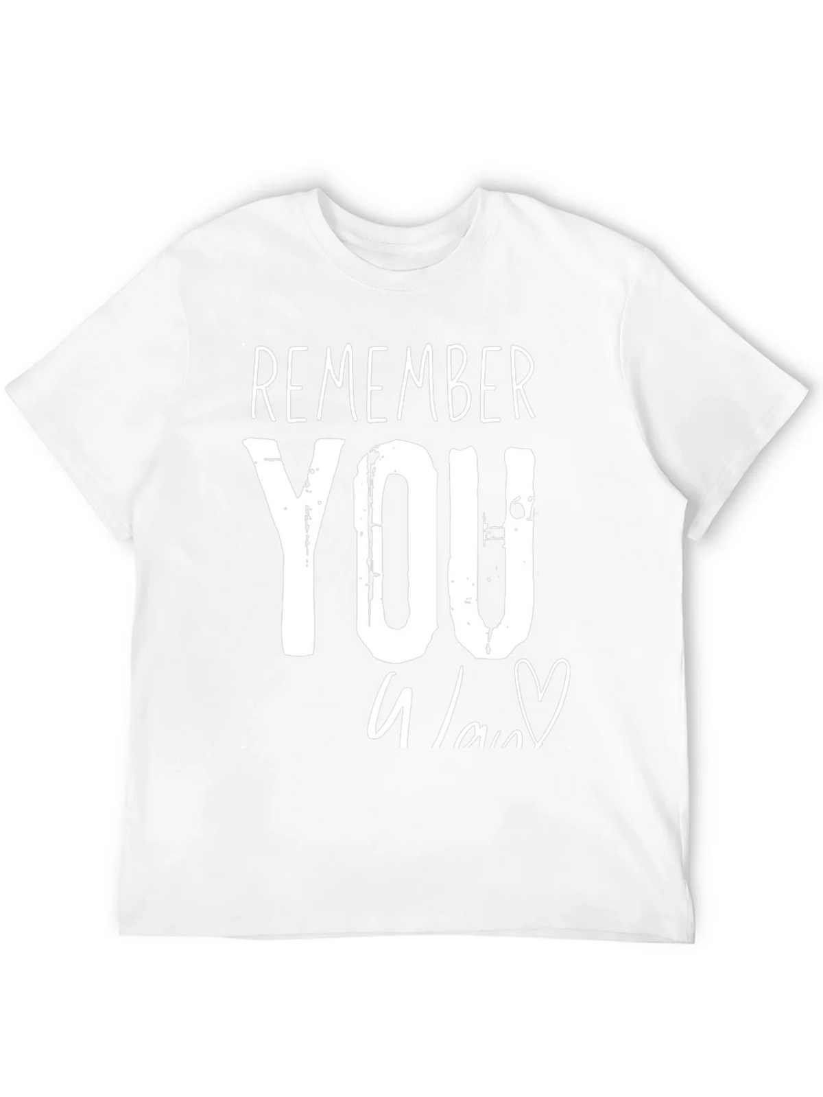 Remember You T-Shirt - Heart Graphic Tee product image 11
