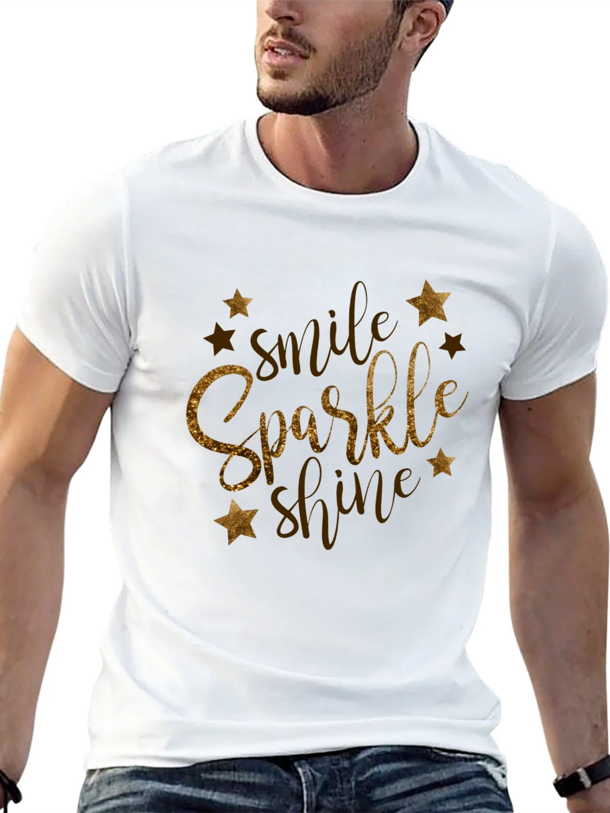 Smile Sparkle Shine Graphic Tee product image 12