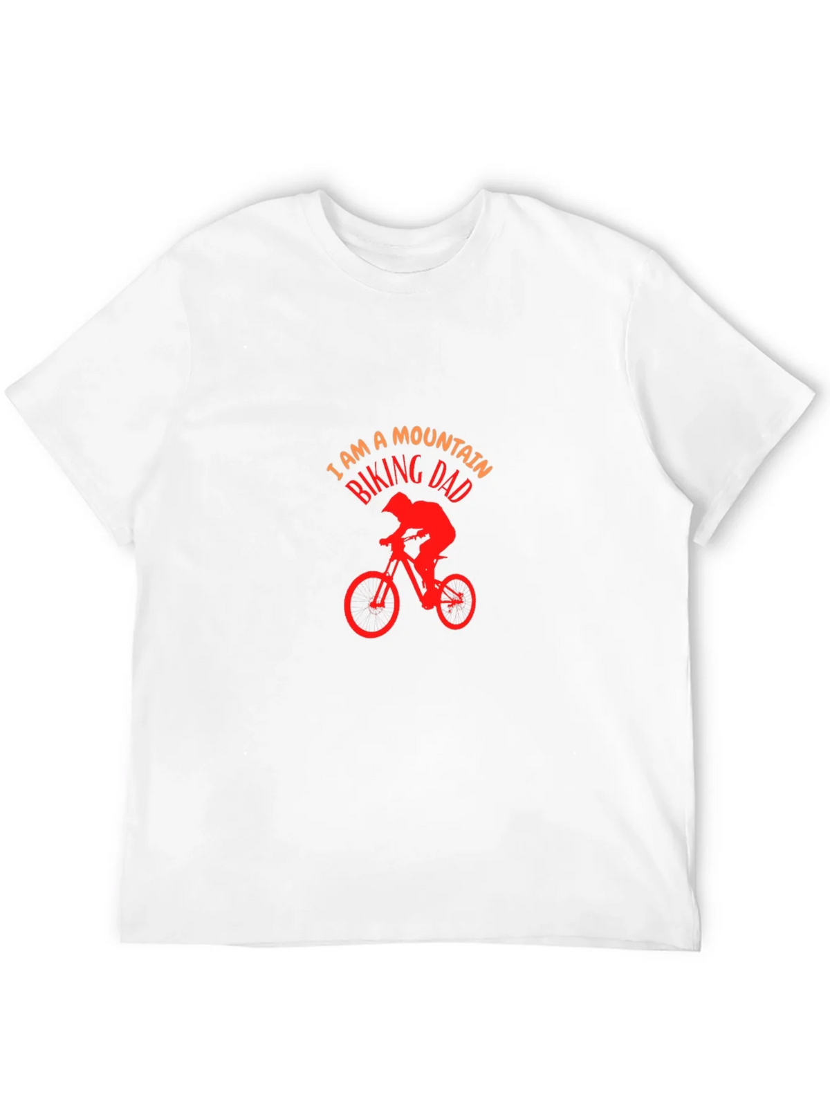 Mountain Biking Dad T-Shirt - Black Cotton Tee product image 11