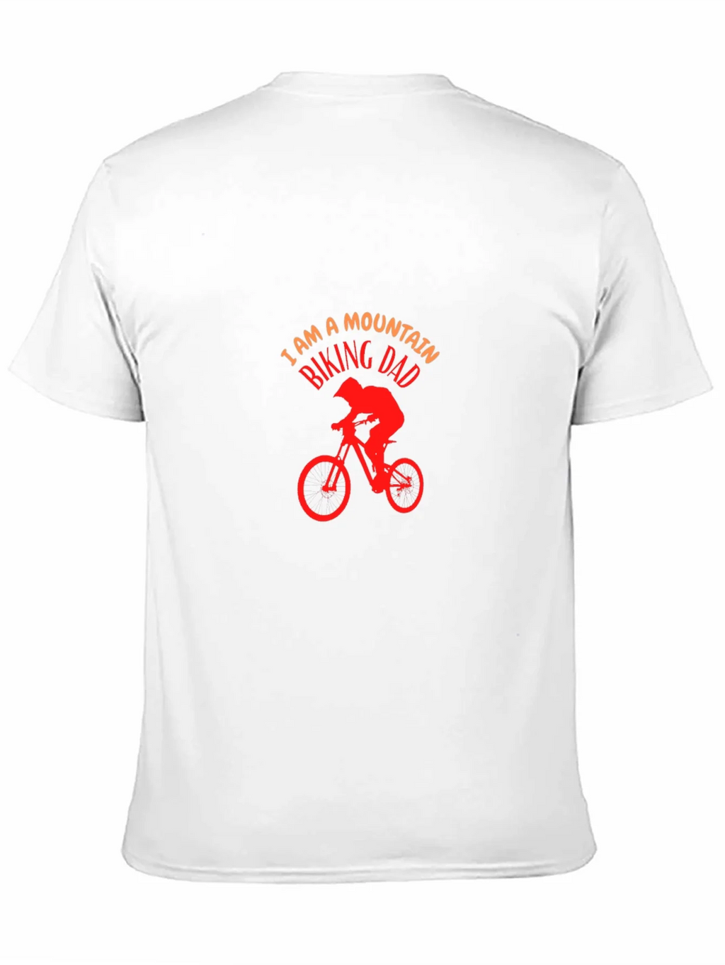 Mountain Biking Dad T-Shirt - Black Cotton Tee product image 10
