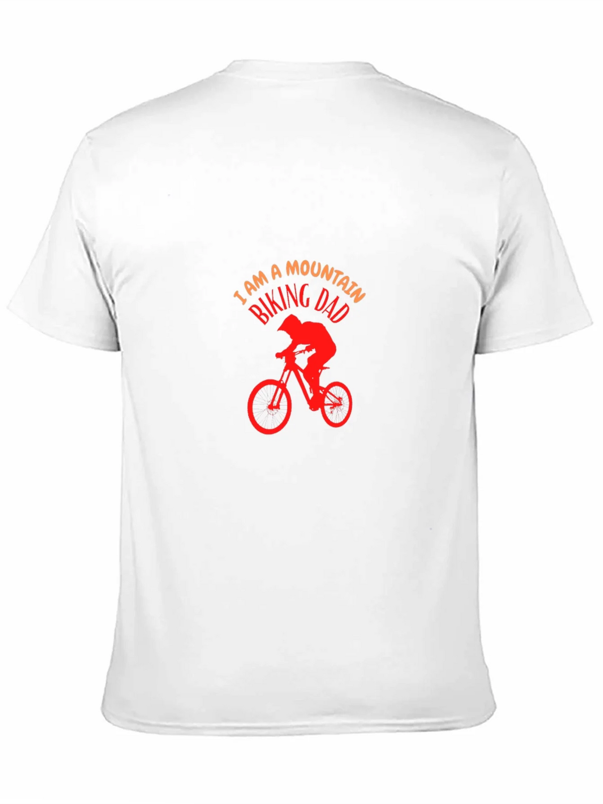 Mountain Biking Dad T-Shirt - Black Cotton Tee product image 10