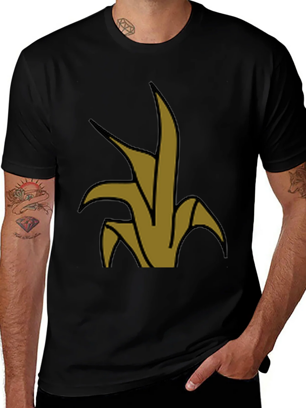Abstract Graphic Print T-Shirt product image 1