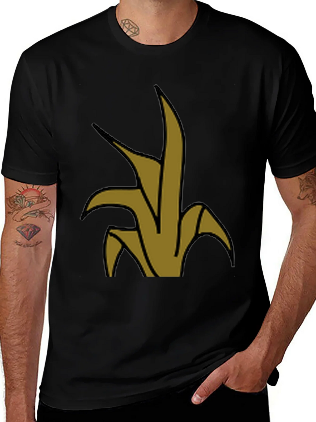 Abstract Graphic Print T-Shirt product image 1