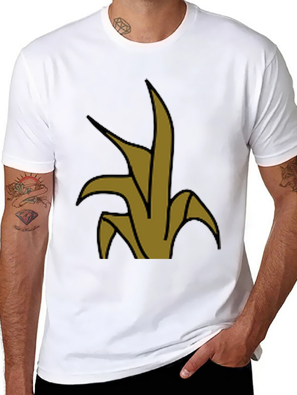 Abstract Graphic Print T-Shirt product image 7