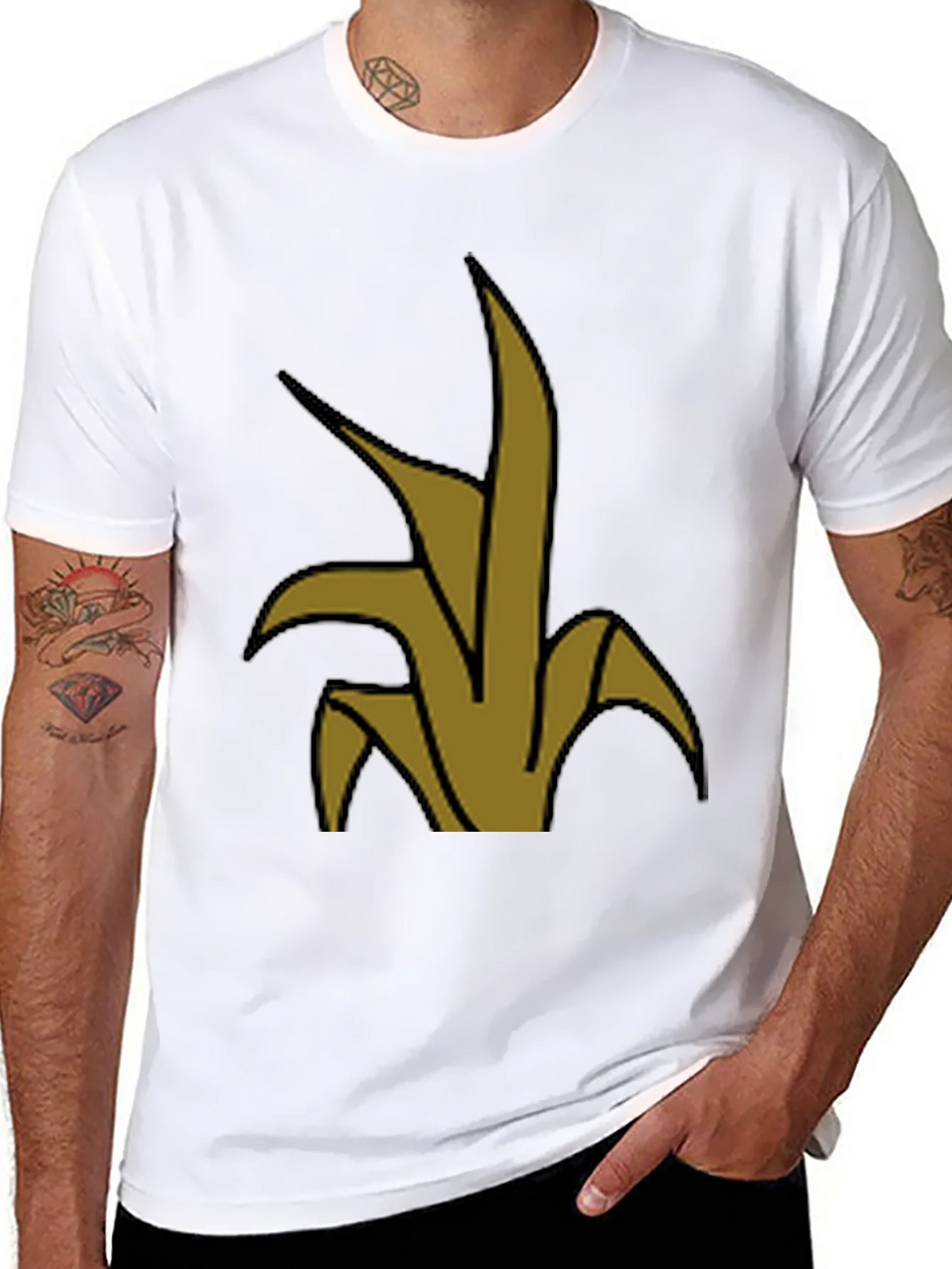 Abstract Graphic Print T-Shirt product image 7