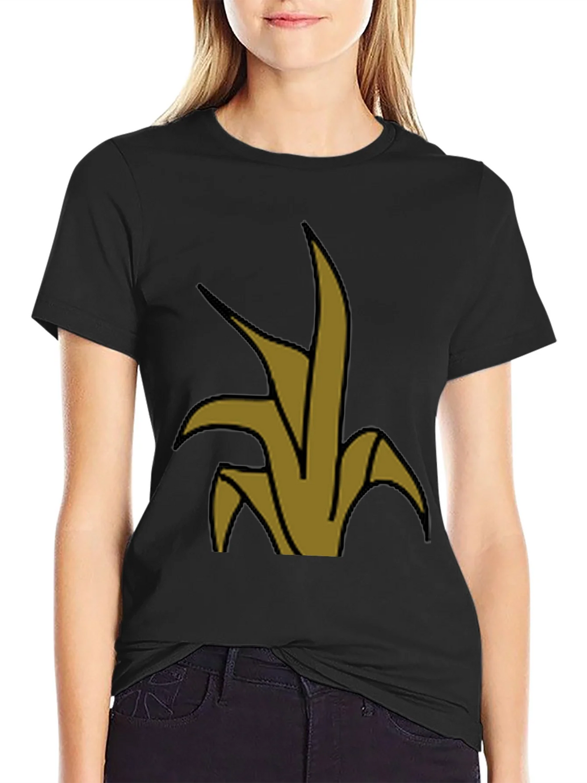 Abstract Graphic Print T-Shirt product image 2