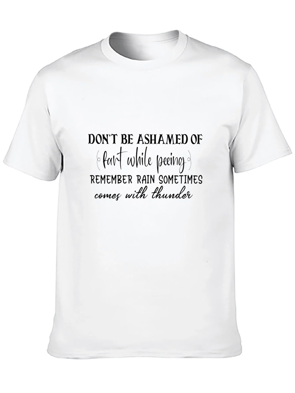Funny Farting While Peeing T-Shirt product image 8