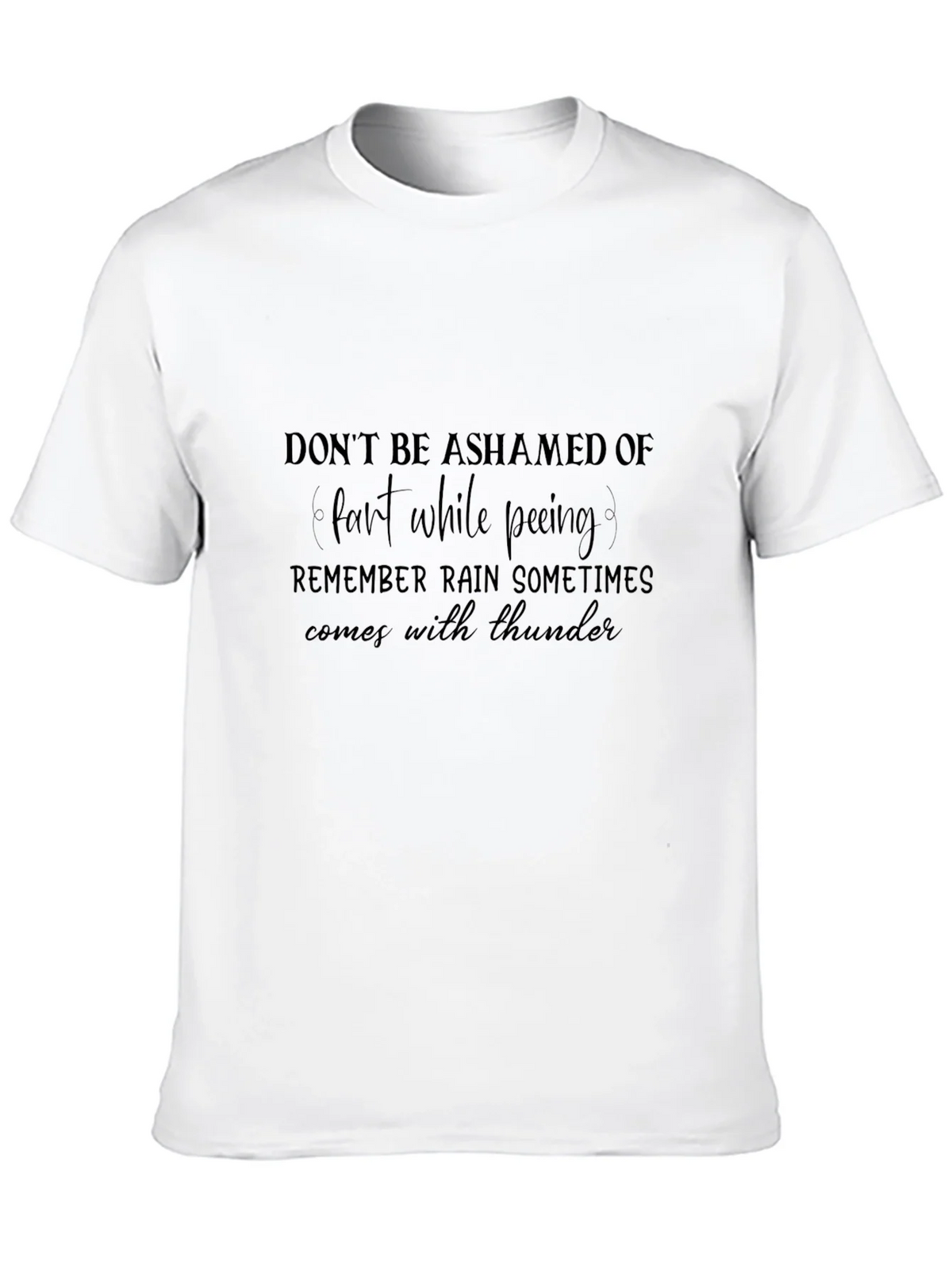 Funny Farting While Peeing T-Shirt product image 8