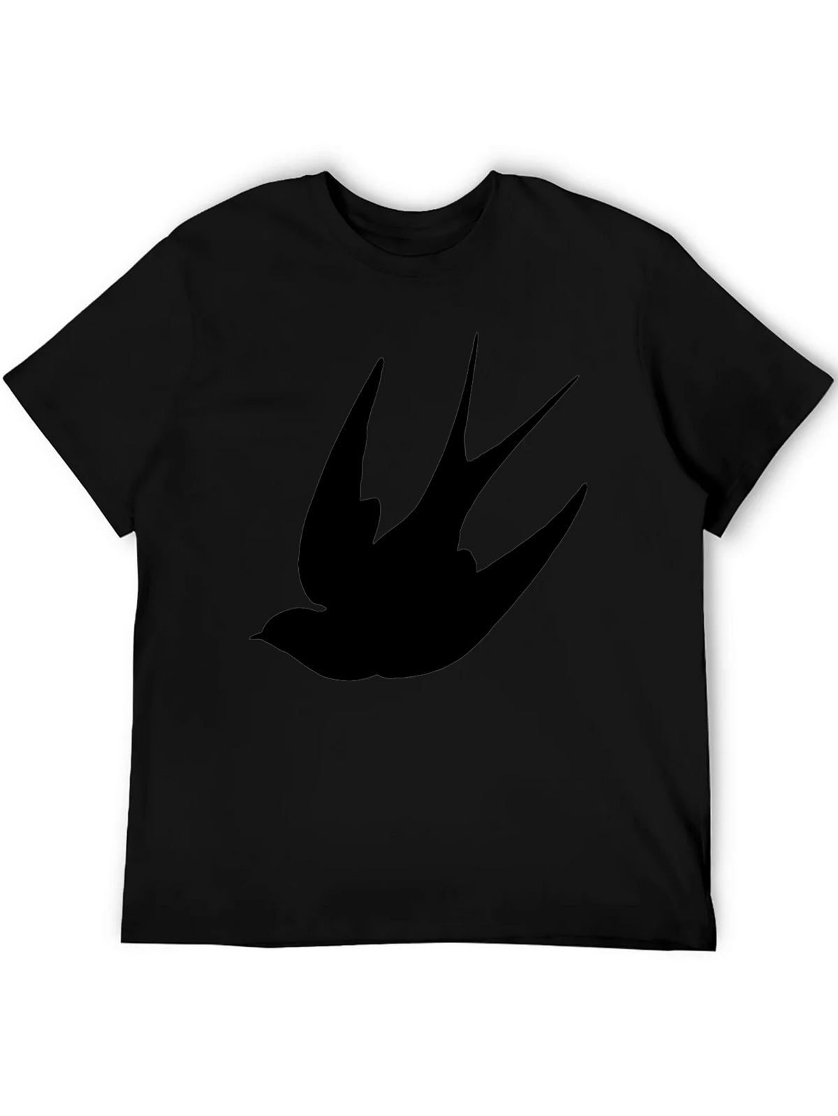 Black Swallow Bird Graphic Tee product image 5