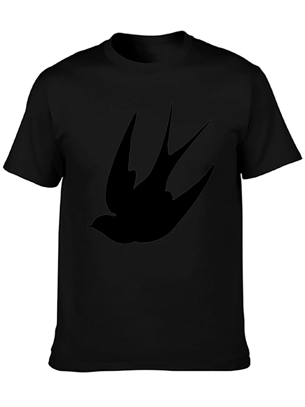 Black Swallow Bird Graphic Tee product image 3