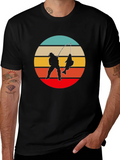 Retro Fishing T-Shirt - Fisherman Silhouette Design product image 1