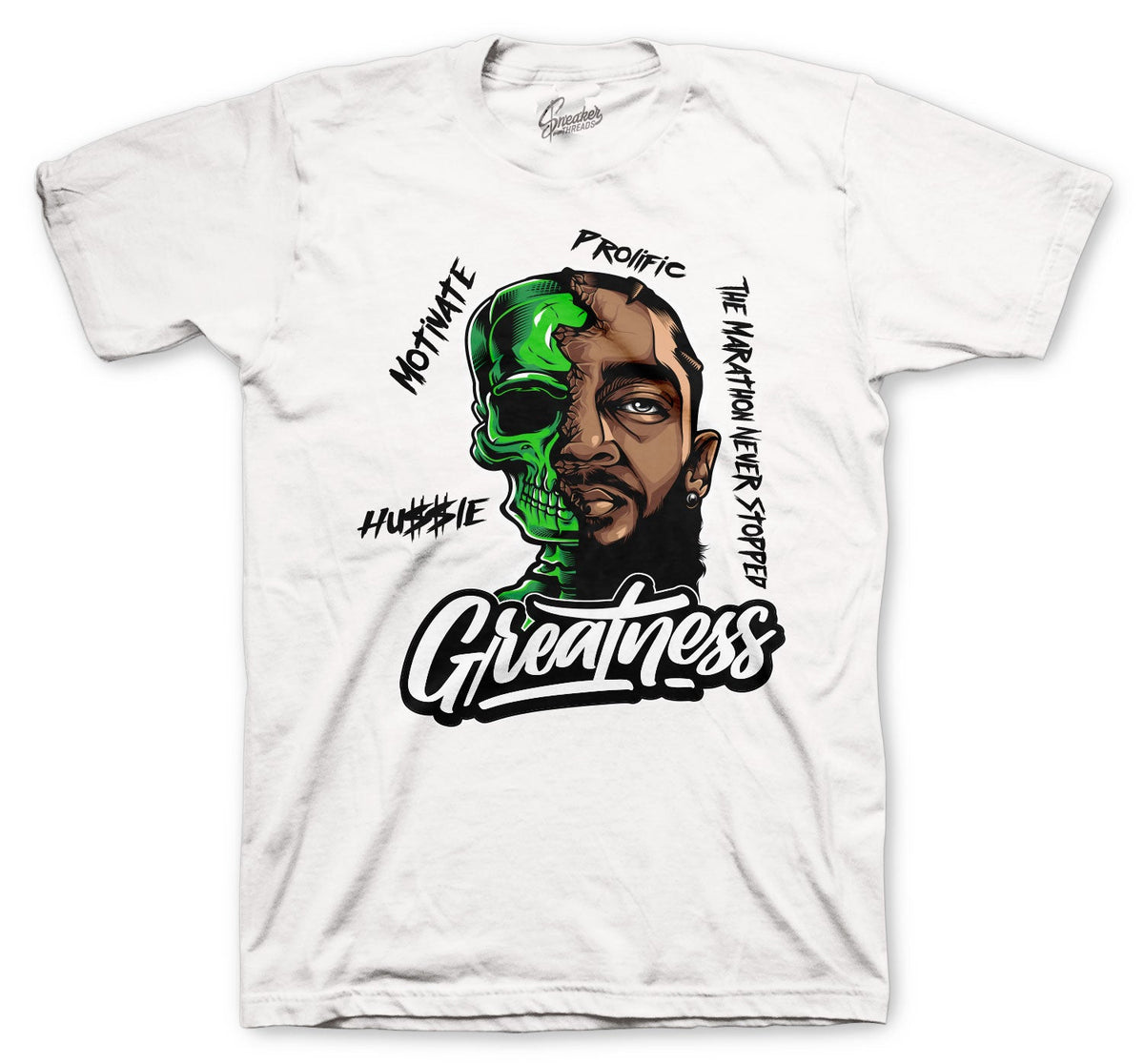Retro 4 Green Metallic Great Nip Shirt