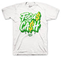 Retro 4 Green Metallic Focus On $ Shirt