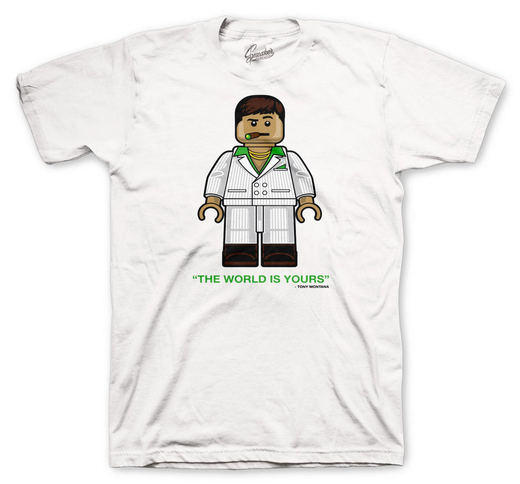 Retro 4 Green Metallic Tony Bic Shirt