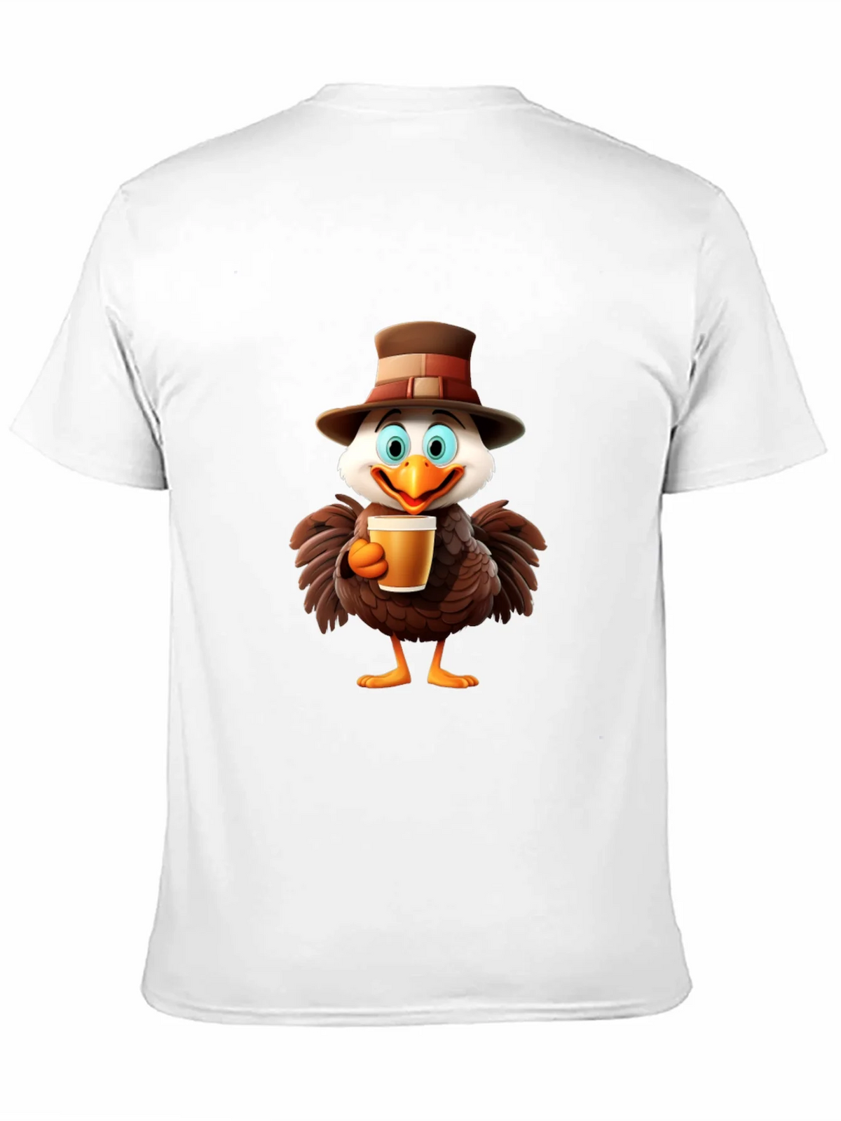 Thanksgiving Turkey Beer T-Shirt product image 4