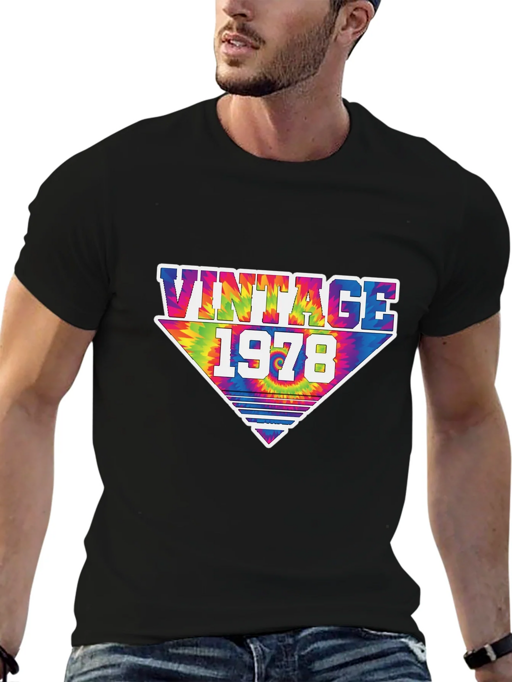 Vintage 1978 Tie Dye Graphic Tee product image 6