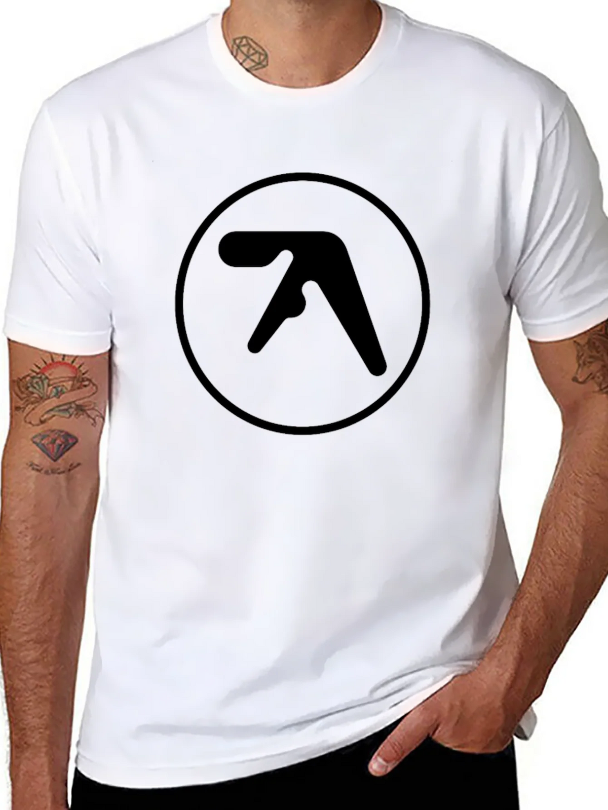 Aphex Twin Logo Black T-Shirt - Iconic Style product image 7