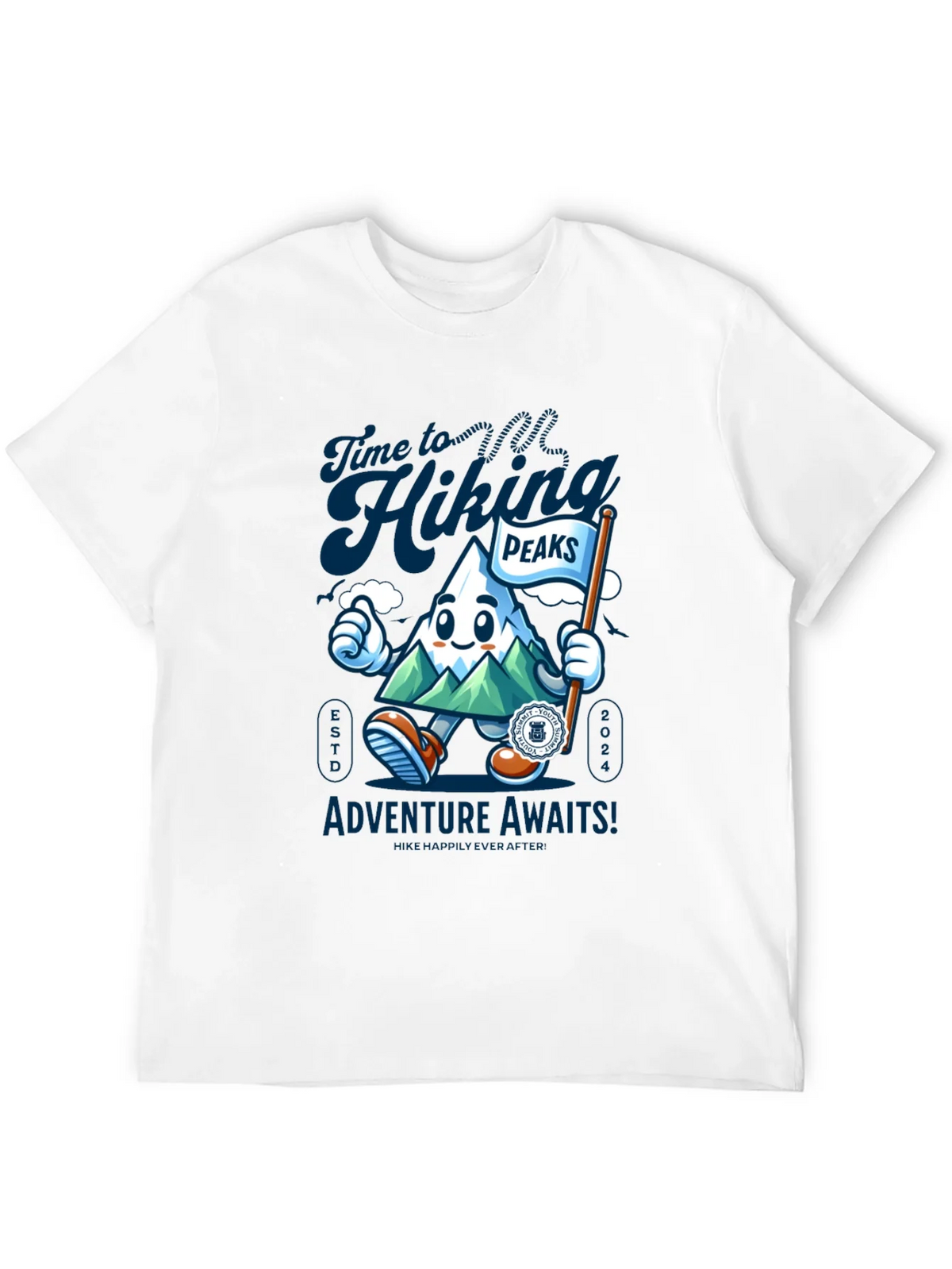 Hiking Peaks Adventure Awaits T-Shirt product image 10