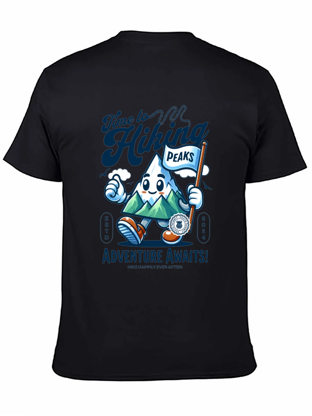 Hiking Peaks Adventure Awaits T-Shirt product image 4