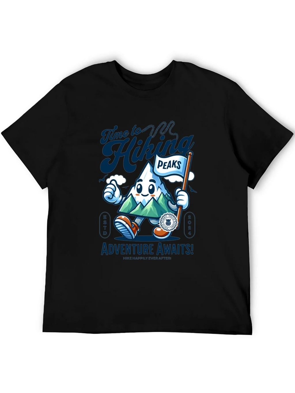 Hiking Peaks Adventure Awaits T-Shirt product image 5
