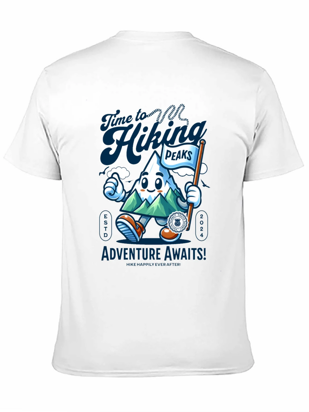Hiking Peaks Adventure Awaits T-Shirt product image 9